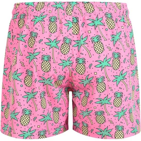 Men's Pineapple Swim Trunks with Compression Liner | 5 Inch Board Shorts - Picture 3 of 8